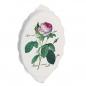 Preview: Platte oval Redoute Rose Roy Kirkham 26x15cm